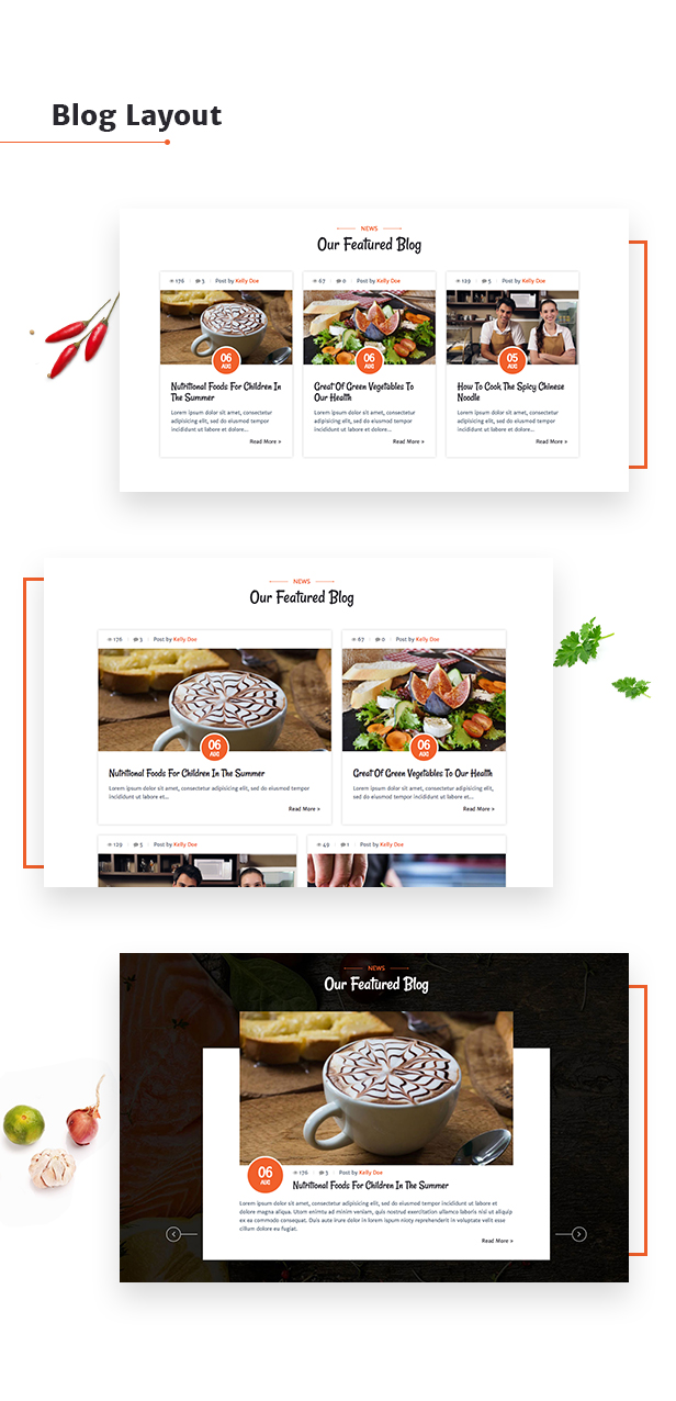 Fooday - Fresh & Luxury Restaurant, Coffee WordPress Theme - 9